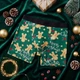 Подарункові чоловічі боксери з новорічним принтом Honey Fashion Accessories XL зелений (2-57) - изображение 1