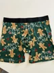 Подарункові чоловічі боксери з новорічним принтом Honey Fashion Accessories XL зелений (2-57) - изображение 6