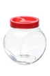 Банка для сипучих Everglass Sweet 1730 мл із пластиковою кришкою червона (15001) - зображення 1