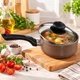 Ківш кухонний A-PLUS 14 см 1.2 л (1729) Мармуровий - зображення 5