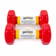 Гантели Gemini Sport для фитнеса с виниловым покрытием 2×5,0 кг GSD-5.0RED - изображение 3