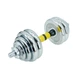 Гантели разборные Gemini Sport хромированные с грифом в кейсе GA-80054-30, 2 × 15 кг - изображение 4