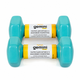 Гантели для фитнеса Gemini Sport с виниловым покрытием 2×5 кг GSD-5.0CYAN - изображение 3