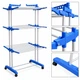 Сушилка органайзер для вещей Spray Painting Clothes Hanger до 40 кг 364 CR - изображение 7