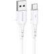Кабель Foneng X81 USB-A - USB-C 2.1 А 1 м White (X81-CA-TC) - изображение 2