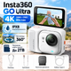 Экшн-камера Insta360 GO Ultra 4K 60 к/с 70.4 × 48.8 × 18.3 мм До 2TB PureVideo Белый (6977644761342) - изображение 2
