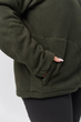 Женская флисовая кофта с вишивкой Columbia хаки 3XL - изображение 5