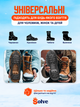 Ледоходы-ледоступы Solve KT9005001 Boot Spikes Overshoe, противоскользящие накладки на обувь, по 24 шипа, размер 37–41 - изображение 4