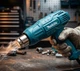 Фен строительный Makita 2000 Вт производительность 550 л/мин пиковая температура 500 °C 2 режима - изображение 2