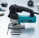 Электролобзик Makita мощность 650 Вт 2600 ход/мин Алюминиевая подошва Кейс - изображение 2
