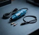 Гравер электрический Makita 240 Вт 28000 об/мин Регулировка оборотов 42 насадки Гибкий вал Кейс - изображение 7