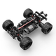 Радиоуправляемая машинка MJX Hyper Go 10210 1:10 4WD Brushless 80+ км/ч RC Monster Truck ESC 120A 2S-4S IP67 - изображение 7