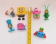 Набор фигурок Губка Боб 7шт Sponge Bob + три домика Ананас Красти Краб Дом Сквидварда - изображение 7