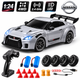 Машинка для дрифту на радіокеруванні Nissan GTR 1:24 20+ км/год 4WD / Машинка на пульті керування Ніссан Нісан - зображення 1