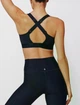 Спортивний бюстгальтер Thirdlove Kinetic Adjustable Sports Bra - Розмір 75С - Чорний - изображение 4