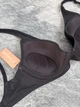 Бавовняний бюстгальтер планж Thirdlove Cotton Plunge Bra - Чорний - 65D - изображение 5