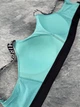 Спортивний бюстгальтер Thirdlove Kinetic Adjustable Sports Bra - Розмір 75E - Бірюзовий - изображение 4