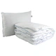 Набор одеяло с подушкой Руно - Wave белый полуторный 140х205+50х70 см всесезонный 300 гр/м2 (29045) - изображение 1