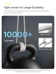 Кабель Baseus Dynamic Series USB-A to Type-C 100W (480 Мбіт/с) 2м Slate gray (CALD000716) - зображення 7