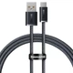 Кабель Baseus Dynamic Series USB-A to Type-C 100W (480 Мбіт/с) 2м Slate gray (CALD000716) - зображення 2