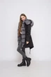 Парку Sifurs з хутром чорнобурки чорна 90 XXL ( M11-90-ЧБ-Ч-2026) - зображення 3