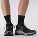 Трекінгові демісезонні черевики Salomon X Raise 2 Mid GORE-TEX Women’s для активного відпочинку повсякденні чорного кольору 41 розмір - зображення 8