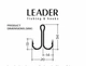 Двійник Leader SHORT DOUBLE № 1/0 (3 hooks) - изображение 2