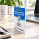 Табличка NFC CARD Review для отзывов Google 10x10 см - изображение 2
