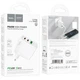 Сетевое зарядное устройство Hoco C115A Header PD65W QC3.0 1USB-A 2C Белый - изображение 6