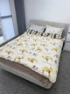 Одеяло полуторное зимнее стеганое из холлофайбера Arda Camell wool 41073 150х210 см - изображение 3