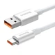 Дата кабель Baseus Superior Series Fast Charging USB to Type-C 100W 1m P10320102 Moon White - изображение 3
