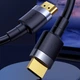 Дата кабель Baseus Cafule 4KHDMI Male To 4KHDMI Male 1m CADKLF-E Черный - изображение 5