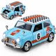 Машинка Mini Cooper игрушка моделька металлическая коллекционная 14 см Голубой (4199019) - изображение 1