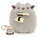 Мягкая игрушка 2Life Pusheen Cat Пушин Кэт Кот 12х15 см с Суши Серый и Брелок Пушин Сэндвич n-13550 - изображение 1