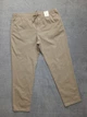 Мужские бежевые штаны Marks & Spencer Tapered Fit р. XL - изображение 2