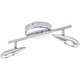 Точковий спот світильник EGLO Pedregal Silver 2x3.3W (EG_95751) - изображение 1