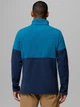 Bluza męska nierozpinana streetwear polarowa Columbia Basin Trail II 1/2 Snap Fleece 2124292467 S Granatowa (199141342657) - obraz 2