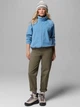 Bluza damska rozpinana streetwear polarowa Columbia Benton Springs Relaxed Full Zip 2136221447 S Błękitna (199141391716) - obraz 3