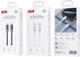 Kabel XO NB-Q282B Brushed Silicone Type-c to Type-c 60W 1 m Black (6920680860418) - obraz 2
