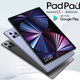 Планшет BDF P50 New 8/512Gb 10.1", 1280x800, IPS, silver + чехол - изображение 4