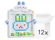 Магнітна дошка-мозаїка Woopie Montessori MagPad Кролик 12 шт Синя (ZES2304326948120) - зображення 1
