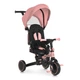 Дитячий триколісний Велосипед 4в1 TURBOTRIKE (MT 1036 pink складний, поворотний - зображення 1