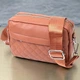 Жіноча сумка крос-боді з монетницею з екошкіри Vintage 22795 руда - зображення 1