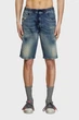 Чоловічі сині джинсові шорти 2033 D-KROOLEY-SHORT JOGG CALZONCINI Diesel 28 A12717 068PN - изображение 1
