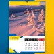 Календарь-перекидной настенный на пружине 2027 год с принтом "Краевиды Украины. Моя Украина" - изображение 4