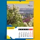 Календарь-перекидной настенный на пружине 2027 год с принтом "Краевиды Украины. Моя Украина" - изображение 7
