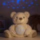 Lampka nocna dla dzieci z projektorem Woopie Baby Pluszowy Miś 58090 (5906280658090) - obraz 3
