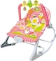 Шезлонг-качалка Woopie Baby с вибрацией Розовый 59288 (5906280659288) - изображение 2