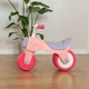 Rowerek biegowy Woopie Baby Huanger ze dźwiękiem Różowy 59295 (5906280659295) - obraz 5