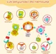 Игровая дуга Woopie BABY Животные для кроватки и коляски 59455 (5906280659455) - изображение 5